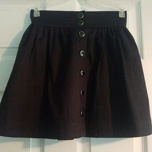 High waisted skirt